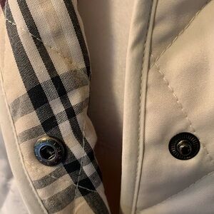 Charles Klein Quilted Cream Jacket, size M